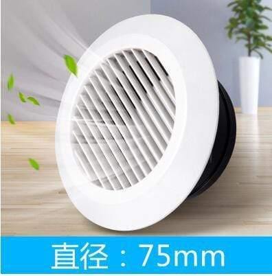 Adjustable round plastic air ventilation cover Fan Outlet Vent Extractor ceiling hole for kitchen bath air outlet fresh system