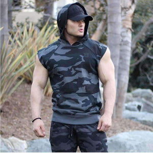 Planet Gates M / black Fitness Bodybuilding  Sweatshirts Sports GYM Gyms Hoody Short Sleeve  Sweatshirt Training Tops   Jackets Clothes