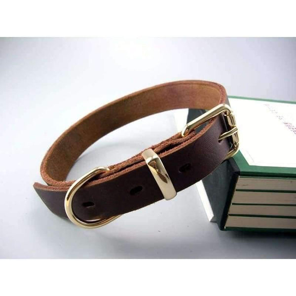 Planet Gates M Leather Pet Dog Collar For Big Dog High Quality Pet Products Dog Pet Collar Genuine Leather Collar 11654