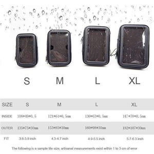 Planet Gates M Motorcycle Bicycle Phone Holder Mobile Phone Stand Support for iPhone X 8 7 6s Plus GPS Bike Holder with Waterproof Case Bag