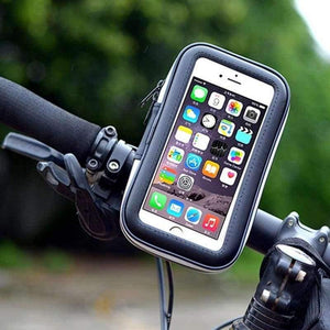 Planet Gates M Motorcycle Bicycle Phone Holder Mobile Phone Stand Support for iPhone X 8 7 6s Plus GPS Bike Holder with Waterproof Case Bag