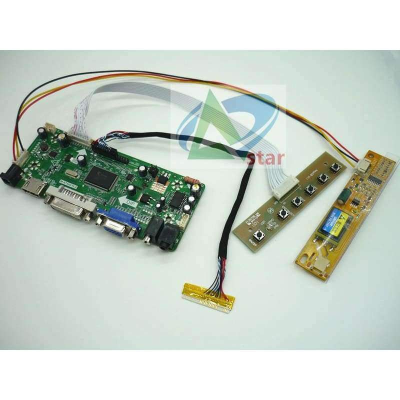 Planet Gates M.NT68676.2(HDMI+DVI+VGA+Audio)14.1 inches 15.4 inches1280*800 LVDS 30 needle laptop LCD controller board DIY kits