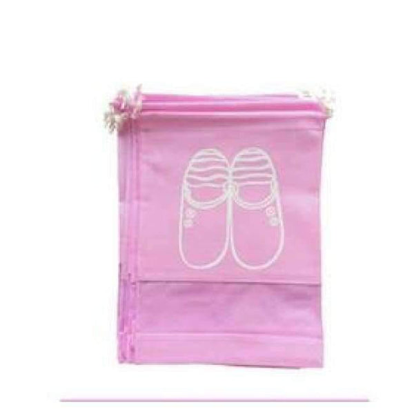 Planet Gates M / Pink 10pcs/Pack Shoes Storage Bags Drawstring Laundry Bag Travel Home Organization Nonwovens Conveniently Shoes Bags Blue 35.5x27cm