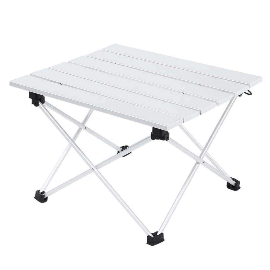 Planet Gates M Portable Outdoor BBQ Camping Picnic Aluminum Alloy Folding Table Lightweight Rain-Proof Mini Rectangle Table