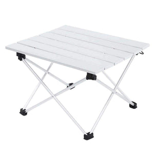 Planet Gates M Portable Outdoor BBQ Camping Picnic Aluminum Alloy Folding Table Lightweight Rain-Proof Mini Rectangle Table