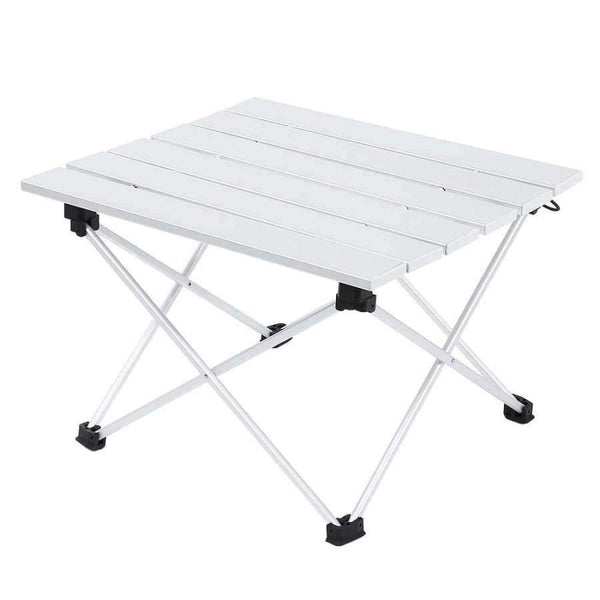 Planet Gates M Portable Outdoor BBQ Camping Picnic Aluminum Alloy Folding Table Lightweight Rain-Proof Mini Rectangle Table