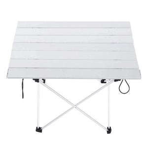 Planet Gates M Portable Outdoor BBQ Camping Picnic Aluminum Alloy Folding Table Lightweight Rain-Proof Mini Rectangle Table