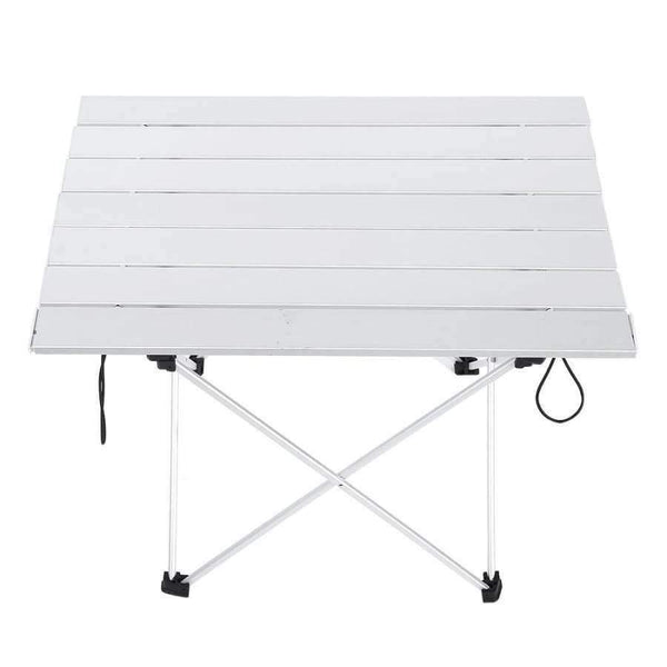 Planet Gates M Portable Outdoor BBQ Camping Picnic Aluminum Alloy Folding Table Lightweight Rain-Proof Mini Rectangle Table