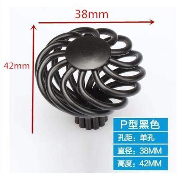 Planet Gates M Retro birdcage design cabinet cupboard kitchen drawer door handle knobs pulls,furniture hardware accessories.