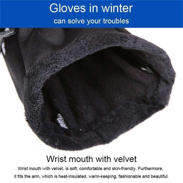 Planet Gates M Skiing Gloves Winter Fleece Waterproof Ski Gloves Man Women Motorcycle Snow Snowboard Sportswear Audlt Kid Hand