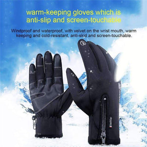 Planet Gates M Skiing Gloves Winter Fleece Waterproof Ski Gloves Man Women Motorcycle Snow Snowboard Sportswear Audlt Kid Hand