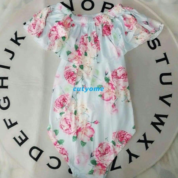 Planet Gates M Swimwear Women Off Shoulder Floral Pregnancy Swimsuit Suits Beachwear Bikini Bathing Clothing For Pregnant Bodysuits