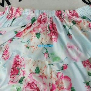 Planet Gates M Swimwear Women Off Shoulder Floral Pregnancy Swimsuit Suits Beachwear Bikini Bathing Clothing For Pregnant Bodysuits