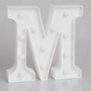 Planet Gates M Words DIY Lights Wedding Christmas Birthday Party Decor Letter LED Lights