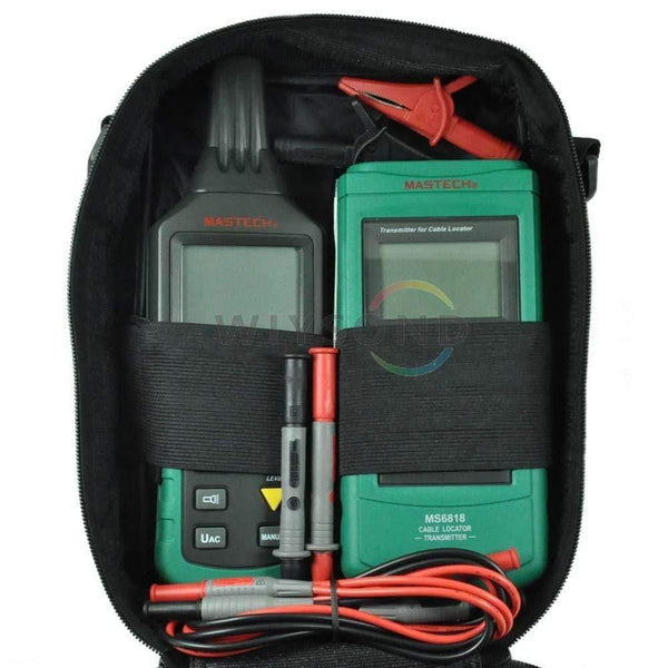 M038 MASTECH MS6818 advanced wire network telephone line tester tracker multi-function Cable detector 12~400V Pipe Locator Meter