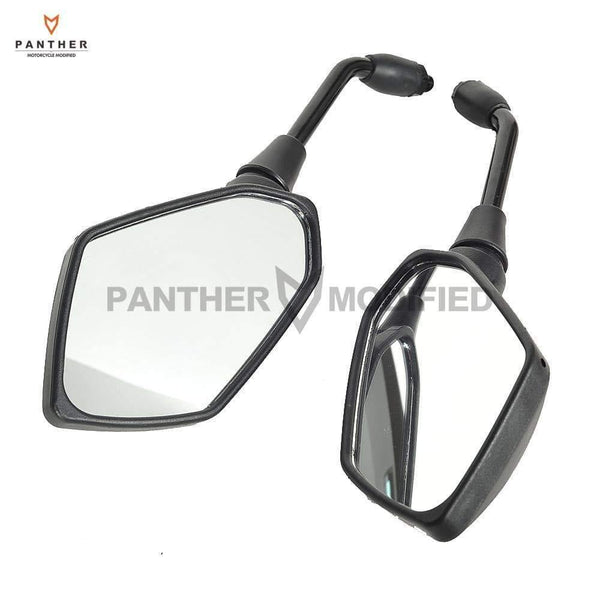 Planet Gates M10 Motorcycle Rear View Mirror Case for Kawasaki ER 6N 6F ER-5 Z800 Z900 Z1000 Z750 W800 ZRX400 ZRX1100 10mm Mirrors