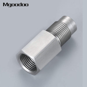 Planet Gates M18x1.5 CEL Eliminator Check Engine Light Adapter Real Mini Catalytic Converter O2 Oxygen Sensor Stainless Steel Car Accessories