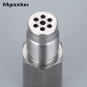 Planet Gates M18x1.5 CEL Eliminator Check Engine Light Adapter Real Mini Catalytic Converter O2 Oxygen Sensor Stainless Steel Car Accessories