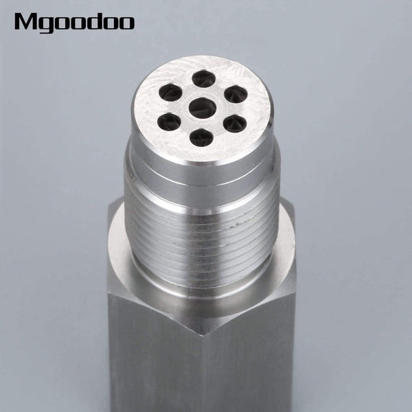 Planet Gates M18x1.5 CEL Eliminator Check Engine Light Adapter Real Mini Catalytic Converter O2 Oxygen Sensor Stainless Steel Car Accessories