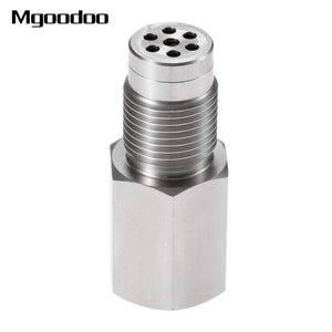 Planet Gates M18x1.5 CEL Eliminator Check Engine Light Adapter Real Mini Catalytic Converter O2 Oxygen Sensor Stainless Steel Car Accessories