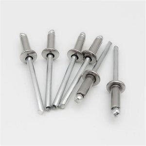M3.2 Blind Rivets Nail Stainless Steel Mushroon Head Break Mandrel Open Pop Rivet For Furniture Car Aircraft Vis DIN7337