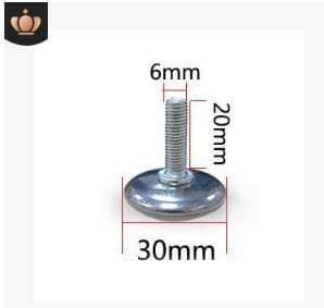 8pcs Bolt Chair Feet Floor Protector Sofa Cabinet Table Adjustable leveling Leg Glide Base Screw-in Furniture Accessory M10 M8