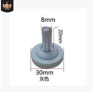 8pcs Bolt Chair Feet Floor Protector Sofa Cabinet Table Adjustable leveling Leg Glide Base Screw-in Furniture Accessory M10 M8