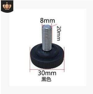 8pcs Bolt Chair Feet Floor Protector Sofa Cabinet Table Adjustable leveling Leg Glide Base Screw-in Furniture Accessory M10 M8