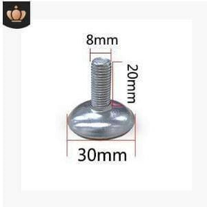 8pcs Bolt Chair Feet Floor Protector Sofa Cabinet Table Adjustable leveling Leg Glide Base Screw-in Furniture Accessory M10 M8