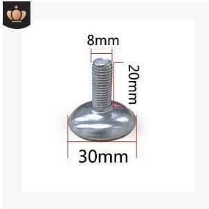 8pcs Bolt Chair Feet Floor Protector Sofa Cabinet Table Adjustable leveling Leg Glide Base Screw-in Furniture Accessory M10 M8