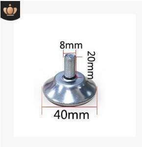 8pcs Bolt Chair Feet Floor Protector Sofa Cabinet Table Adjustable leveling Leg Glide Base Screw-in Furniture Accessory M10 M8