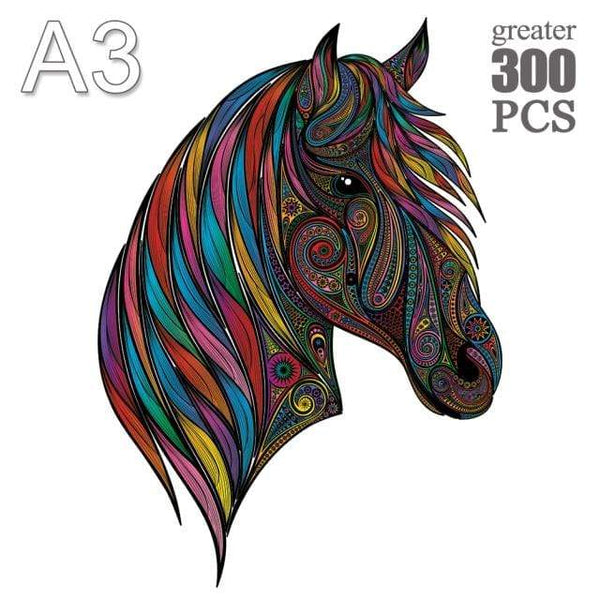 Planet Gates MA-01-A3 3D Puzzle Board Game Montessori Educational Wooden Toys Puzzle Animal Jigsaw Puzzles Owl for Adult Kids Wooden Toy Gift