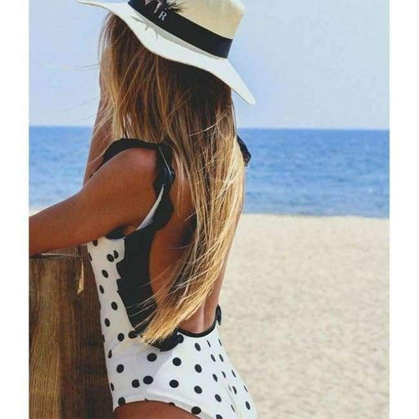 Planet Gates MA18053W1 / S One Piece Swimsuit Women 2018 Summer Beachwear Lace One Shoulder Swimwear Bathing Suits Bodysuit Monokini Swimsuit