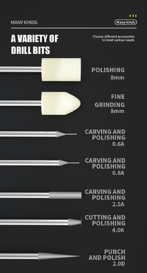 Planet Gates MaAnt D1 Speed adjustable electric grinding pen small grinding machine mini jade electric engraving pen engraving pen