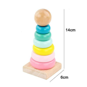 Planet Gates Macaron Montessori Wooden 3D Toys Childhood Learning Parent Child Baby Magination Intellectual Educational Toy for Kids Gift