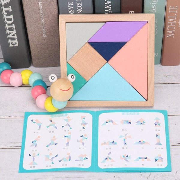 Planet Gates Macaron Montessori Wooden 3D Toys Childhood Learning Parent Child Baby Magination Intellectual Educational Toy for Kids Gift