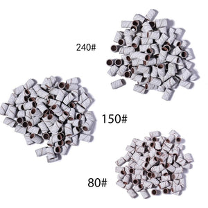 Planet Gates Machine Nail Drill Bits Zebra Sanding Bands Foot Care Polishing Manicure Gel Polish Remover Replacement Tools Cutter