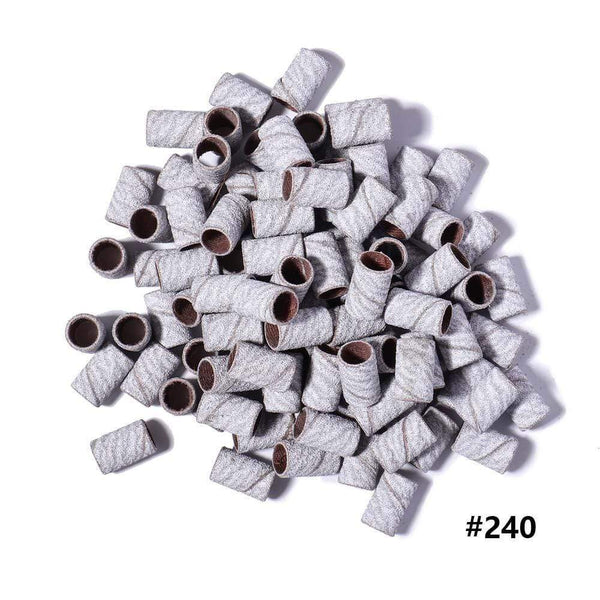 Planet Gates Machine Nail Drill Bits Zebra Sanding Bands Foot Care Polishing Manicure Gel Polish Remover Replacement Tools Cutter