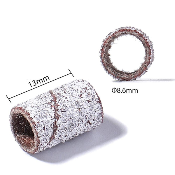 Planet Gates Machine Nail Drill Bits Zebra Sanding Bands Foot Care Polishing Manicure Gel Polish Remover Replacement Tools Cutter