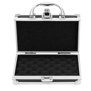 Magic Props Lightweight Portable Practical Storage Carry Case Tool Box Sponge Inside Aluminum Alloy Travel Sturdy Hard Carry