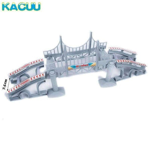 Planet Gates Magical Glowing Race Track Diecasts & Toy Vehicles Accessories Bridge Racing Track Boys Girls Toy For Children Gifts
