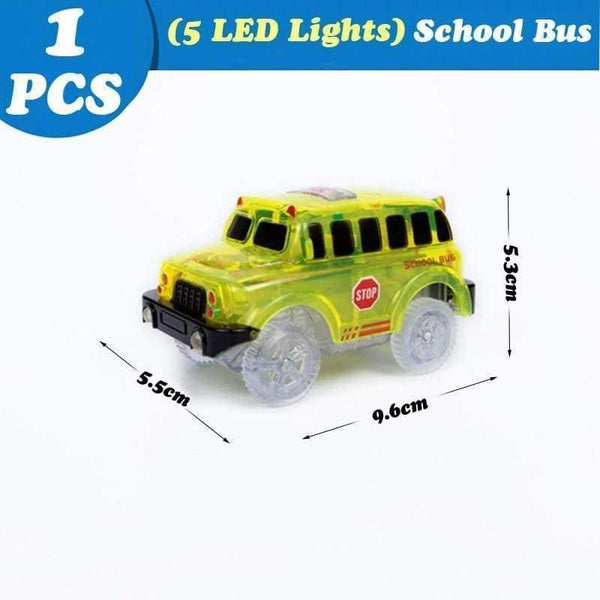 Planet Gates Magical Glowing Race Track Diecasts & Toy Vehicles Accessories Bridge Racing Track Boys Girls Toy For Children Gifts