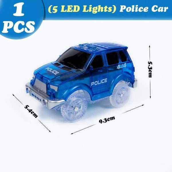 Planet Gates Magical Glowing Race Track Diecasts & Toy Vehicles Accessories Bridge Racing Track Boys Girls Toy For Children Gifts