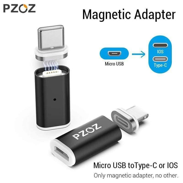 Planet Gates Magnetic Adapter Micro usb Adapter Fast Charging Phone Microusb Type-C Magnet Charger usb c For apple iphone Type C Adapter