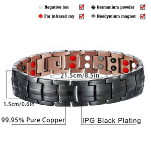 Planet Gates Magnetic Bracelet Men Magnet Health Bracelets 2019 Pain Relief for Arthritis and Carpal Tunnel