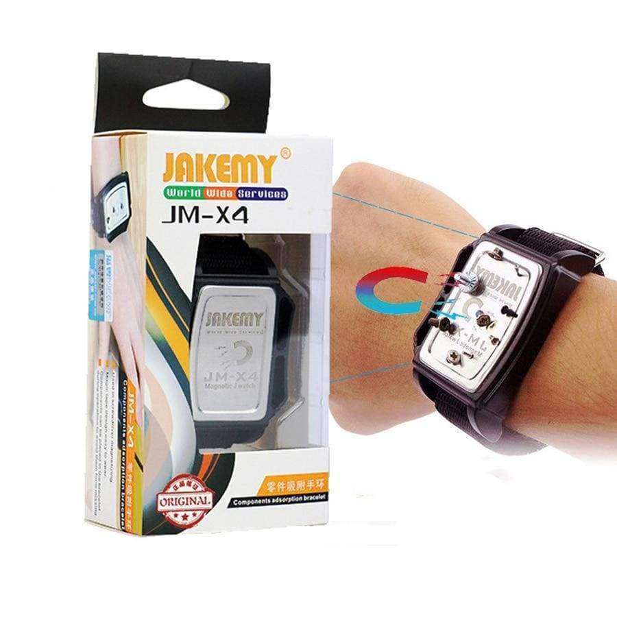 Planet Gates Magnetic Powerful multitool mobile phone repair tool Wrist Band Metal Screws Nuts Nail Keeper parts