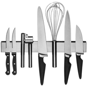 Planet Gates Magnetic Self-adhesive Stainless steel Kitchen knives rack Kitchen knife storage rack Simple and convenient Pilone