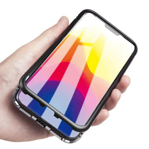 Magneto Magnetic Adsorption Case Clear Tempered Glass Huawei P20 Pro - Planet Gates
