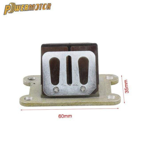 Planet Gates Mainfold Boot Valves Motorcycle Mainfold Boot Valves Intake Pipe Manifold reed valve For 50 SX50 50cc 65 SX sx Pro Senior MINI Junior