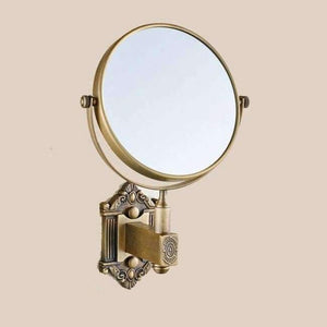 Planet Gates Makeup Mirror KEMAIDI Bathroom Accessories Antique Brass Towel Ring, Paper Holder, Toilet Brush,, Bath Rack, Soap Dish, Makeup Mirror